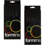 Zeichenstifte, B,2B,4B,5B,6B,8B,9B,HB,H,2H,3H,4H, 2x12 Stk/ 1 Pck