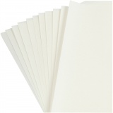 Leichtes, helles Papier, 30x30 cm, 80 g, Weiß, 12 Bl./ 1 Pck
