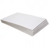 Wellpappe-Platten, Größe 42x60x0,7 cm, 10 Stk/ 1 Pck