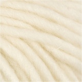 Wolle, L 50 M, Creme, 50 g/ 1 Knäuel