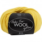Wolle, L 50 m, Gelb, 50 g/ 1 Knäuel