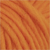 Wolle, L 50 m, Orange, 50 g/ 1 Knäuel