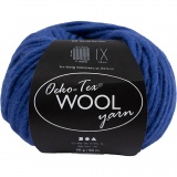 Wolle, L 50 m, Blau, 50 g/ 1 Knäuel