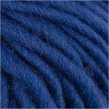 Wolle, L 50 m, Blau, 50 g/ 1 Knäuel