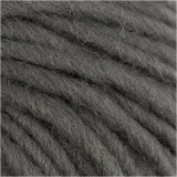 Wolle, L 50 m, Grau, 50 g/ 1 Knäuel