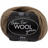 Wolle, L 50 M, Hellbraun, 50 g/ 1 Knäuel