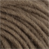 Wolle, L 50 M, Hellbraun, 50 g/ 1 Knäuel