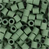 NABBI BioBeads, Größe 5x5 mm, Lochgröße 2,5 mm, medium, Dunkelgrün, 1000 Stk/ 1 Pck