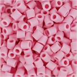 NABBI BioBeads, Größe 5x5 mm, Lochgröße 2.5 mm, medium, Rosa, 1000 Stk/ 1 Pck