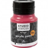 Creall Studio Acrylfarbe, Deckend, carmine red (12), 500 ml/ 1 Fl.