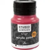 Creall Studio Acrylfarbe, Deckend, carmine red (12), 500 ml/ 1 Fl.