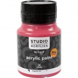 Creall Studio Acrylfarbe, Halbdeckend, magenta red (13), 500 ml/ 1 Fl.