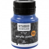 Creall Studio Acrylfarbe, Deckend, phtalo blue (32), 500 ml/ 1 Fl.