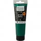 Creall Studio Acrylfarbe, Deckend, phtalo green (52), 120 ml/ 1 Fl.
