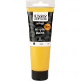 Creall Studio Acrylfarbe, Deckend, ochre (60), 120 ml/ 1 Fl.