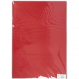 Karton, Blatt 50x70 cm, 270 g, Weihnachtsrot, 10 Bl./ 1 Pck
