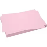Karton, Blatt 50x70 cm, 270 g, Hellpink, 10 Bl./ 1 Pck