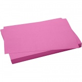 Karton, farbig, 50x70 cm, 270 g, Pink, 10 Bl./ 1 Pck