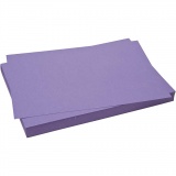 Karton, Blatt 50x70 cm, 270 g, Flieder, 10 Bl./ 1 Pck