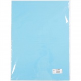 Karton, Blatt 50x70 cm, 270 g, Blau, 10 Bl./ 1 Pck