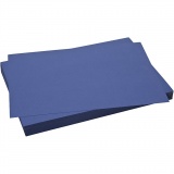 Karton, Blatt 50x70 cm, 270 g, Dunkelblau, 10 Bl./ 1 Pck