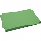 Karton, Blatt 50x70 cm, 270 g, Grasgrün, 10 Bl./ 1 Pck
