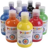 Textilfarbe, Sortierte Farben, 10x300 ml/ 1 Pck