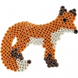 NABBI BioBeads Steckplatte, Fuchs, Größe 9,5x13,4 cm, medium, 1 Stk