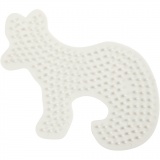 NABBI BioBeads Steckplatte, Fuchs, Größe 9,5x13,4 cm, medium, 1 Stk