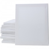 Leinwand, T 1,6 cm, Größe 40x50 cm, 280 g, Weiß, 20 Stk/ 1 Pck