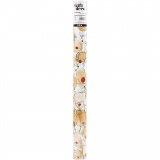 Geschenkpapier, Rentier, B 50 cm, 80 g, Beige, Rot, 5 m/ 1 Rolle