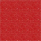 Geschenkpapier, Sterne und Monde, B 50 cm, 80 g, Dunkelrot, 100 m/ 1 Rolle