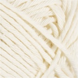 Baumwolle, 8/8, L 80-85 M, Naturweiß, 50 g/ 1 Knäuel