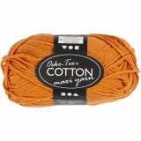 Baumwolle, 8/8, L 80-85 M, Orange, 50 g/ 1 Knäuel