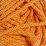Baumwolle, 8/8, L 80-85 M, Orange, 50 g/ 1 Knäuel