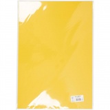 Karton, farbig, 50x70 cm, 270 g, Sonnengelb, 10 Bl./ 1 Pck