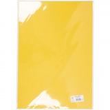 Karton, Blatt 50x70 cm, 270 g, Sonnengelb, 10 Bl./ 1 Pck