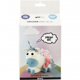 Funny Friends, Einhorn, Blau, 1 Pck