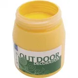 Outdoor-Farbe, seidenmatte, Gelb, 250 ml/ 1 Fl.