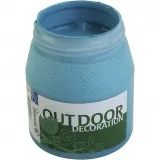 Outdoor-Farbe, seidenmatte, Blau, 250 ml/ 1 Fl.
