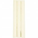 Krepppapier, 25x60 cm, Kreppanteil: 180%, 105 g, Creme, 3 Bl./ 1 Pck