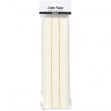 Krepppapier, Blatt 25x60 cm, Kreppanteil: 180%, 105 g, Creme, 3 Bl./ 1 Pck