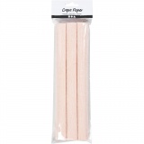 Krepppapier, Blatt 25x60 cm, Kreppanteil: 180%, 105 g, Rosa mattiert, 3 Bl./ 1 Pck