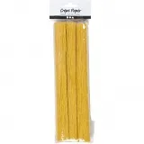 Krepppapier, Blatt 25x60 cm, Kreppanteil: 180%, 105 g, Curry, 3 Bl./ 1 Pck