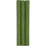 Krepppapier, Blatt 25x60 cm, Kreppanteil: 180%, 105 g, Lindgrün, 3 Bl./ 1 Pck
