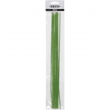 Blumendraht, L 30 cm, D 2 mm, Grün, 20 Stk/ 1 Pck
