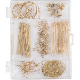 Starter Kreativ Set Schmuck, Vergoldet, 1 Set