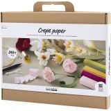 Maxi Kreativ Set Krepppapier, Blumen, Kreppanteil: 180%, 105 g, 1 Pck