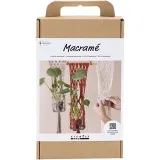 Kreativ Set Makramée, Blumenaufhänger, 1 Pck