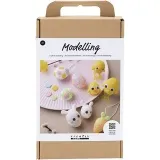Kreativ Set Modellieren, Osterfiguren, 1 Pck